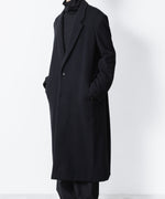 画像をギャラリービューアに読み込む, ATTACHMENT アタッチメントのWOOL SHAGGY PADDING CHESTER COAT - BLACKの公式通販サイトsession福岡セレクトショップ
