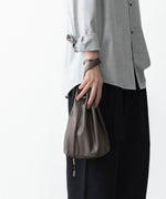 画像をギャラリービューアに読み込む, ATTACHMENT / EXCLUSIVE ITEMアタッチメントのSYNTHETIC LEATHER SMALL BUCKET BAG - D.BROWNの公式通販サイトsession福岡セレクトショップ
