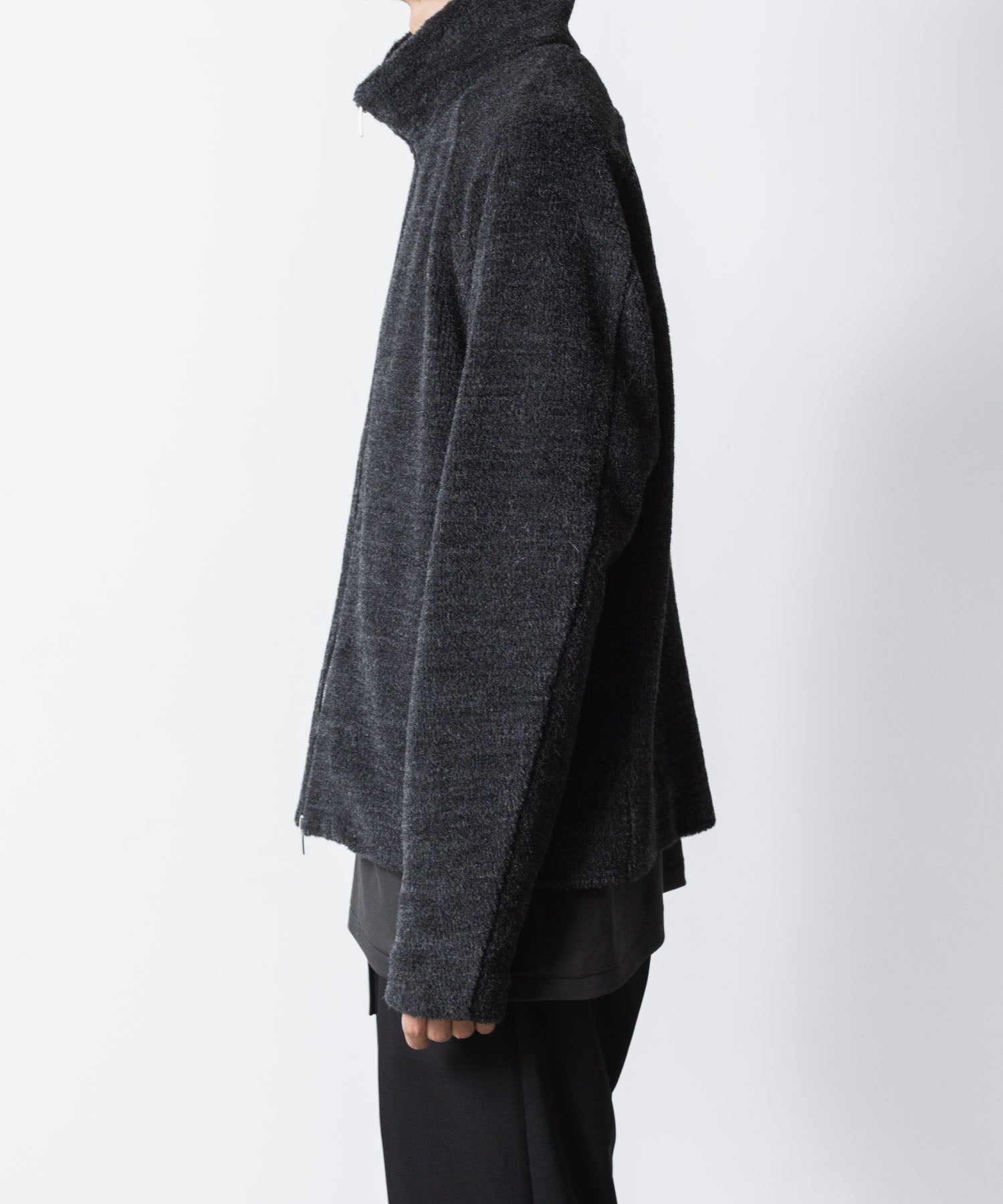 ATTACHMENT アタッチメントのWO/ALPACA BOA ZIP UP BLOUSON - D.GRAYの公式通販サイトsession福岡セレクトショップ