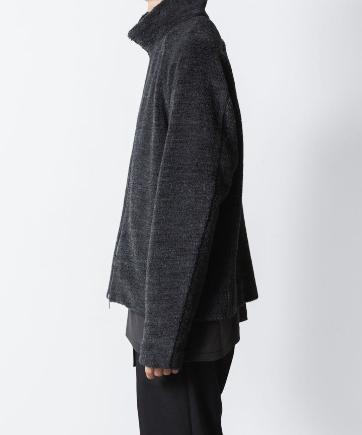 ATTACHMENT アタッチメントのWO/ALPACA BOA ZIP UP BLOUSON - D.GRAYの公式通販サイトsession福岡セレクトショップ