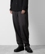 画像をギャラリービューアに読み込む, ATTACHMENT アタッチメントのCOTTON DOUBLE FACE LOUNGE TROUSERS - D.GRAY  公式通販サイトsession福岡セレクトショップ
