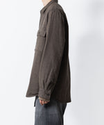 画像をギャラリービューアに読み込む, ATTACHMENT アタッチメントのRY/CO/SI FLANNEL PADDING L/S SHIRT - D.GRAYの公式通販サイトsession福岡セレクトショップ
