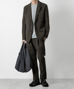 画像をギャラリービューアに読み込む, ATTACHMENT アタッチメントの別注SOLOTEX DOUBLE CLOTH REGULAR FIT EASY TROUSERS - KHAKIの公式通販サイトsession福岡セレクトショップ

