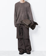 画像をギャラリービューアに読み込む, VEIN ヴェインの11OZ DENIM CUT OFF BAGGY TROUSERS - D.BROWNの公式通販サイトsession福岡セレクトショップ

