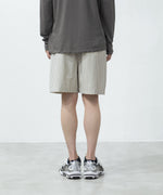 画像をギャラリービューアに読み込む, ATTACHMENT アタッチメントのWO/PE STRIPE EASY SHORTS - S.GRAYの公式通販サイトsession福岡セレクトショップ
