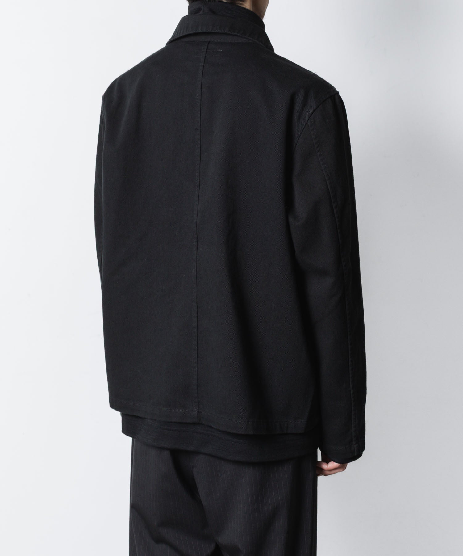 ATTACHMENT アタッチメントのCO NIDOM CLOTH M-43 JACKET - BLACKの公式通販サイトsession福岡セレクトショップ