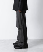 画像をギャラリービューアに読み込む, VEIN ヴェインのJUMBERCA TERRY COLD DYED CUT OFF BAGGY TROUSERS - GRAYの公式通販サイトsession福岡セレクトショップ
