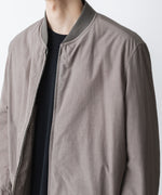 画像をギャラリービューアに読み込む, ATTACHMENT アタッチメントのCO/NY WEATHER CLOTH MA-1 - KHAKI GRAYの公式通販サイトsession福岡セレクトショップ
