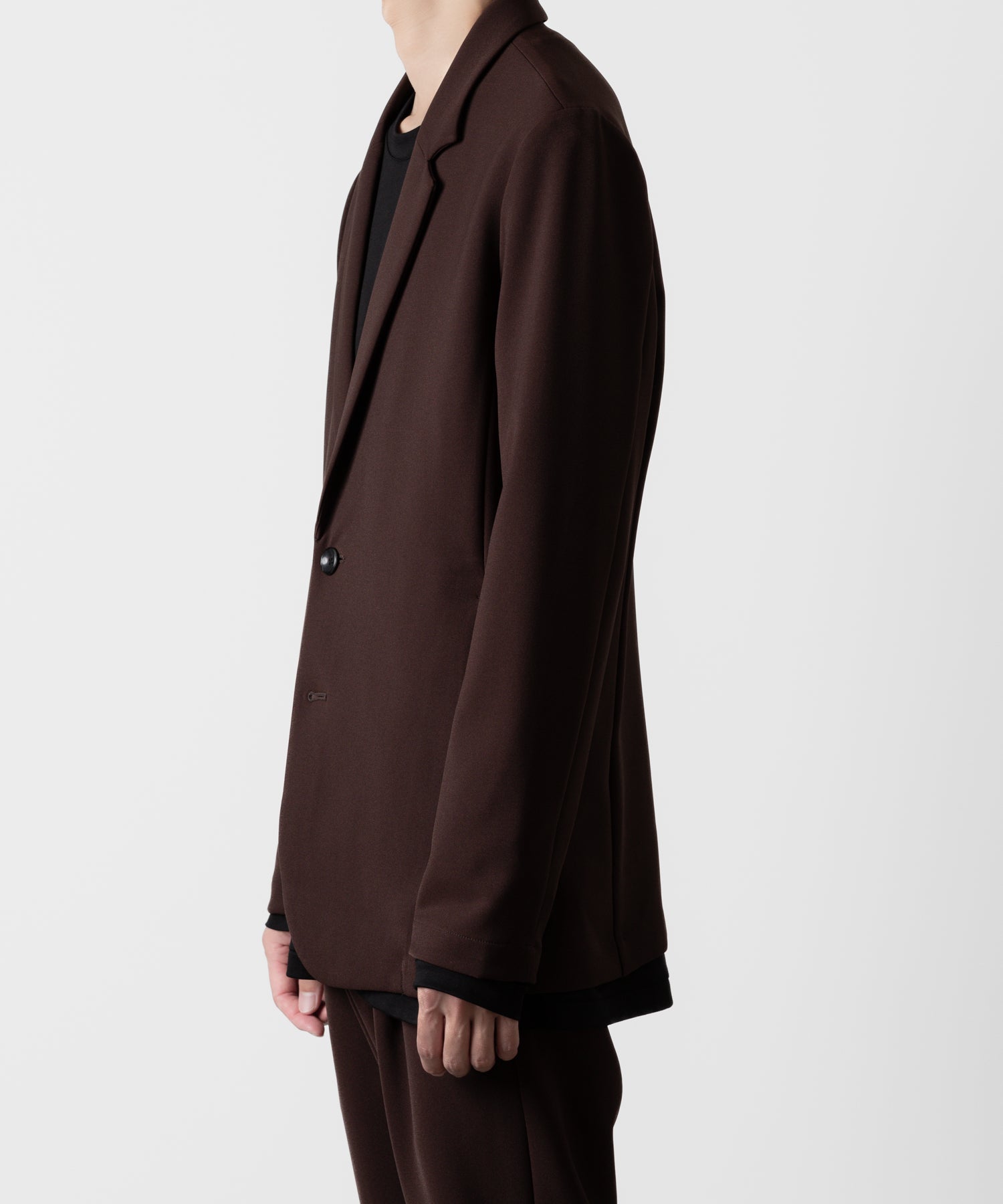 ATTACHMENT アタッチメントのPE STRETCH DOUBLE CLOTH 2B JACKET - BROWN 公式通販サイトsession福岡セレクトショップ