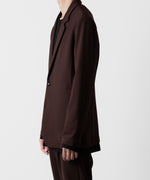 画像をギャラリービューアに読み込む, ATTACHMENT アタッチメントのPE STRETCH DOUBLE CLOTH 2B JACKET - BROWN 公式通販サイトsession福岡セレクトショップ
