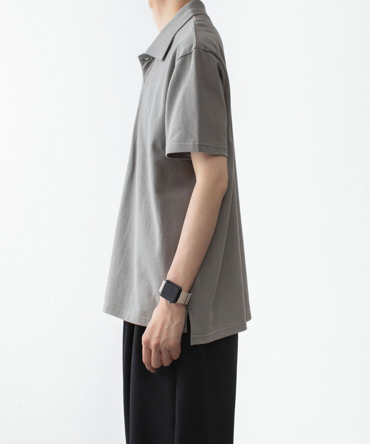 ATTACHMENT アタッチメントのSOFT PIQUE S/S POLO - GRAYの公式通販サイトsession福岡セレクトショップ