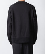 画像をギャラリービューアに読み込む, ATTACHMENT アタッチメントのCO STRECH TERRY PULLOVER - BLACKの公式通販サイトsession福岡セレクトショップ
