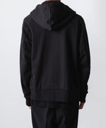 画像をギャラリービューアに読み込む, ATTACHMENT / EXCLUSIVE ITEMアタッチメントのCO STRECH TERRY ZIP UP HOODIE - BLACKの公式通販サイトsession福岡セレクトショップ
