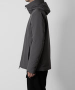 画像をギャラリービューアに読み込む, ATTACHMENT アタッチメントの3LAYER LIGHT TAFFETA HOODED DOWN JACKET - D.GRAY 公式通販サイトsession福岡セレクトショップ
