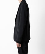 画像をギャラリービューアに読み込む, ATTACHMENT アタッチメント別注のSOLOTEX DOUBLE CLOTH 2B JACKET - BLACKの公式通販サイトsession福岡セレクトショップ
