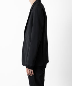 ATTACHMENT アタッチメント別注のSOLOTEX DOUBLE CLOTH 2B JACKET - BLACKの公式通販サイトsession福岡セレクトショップ