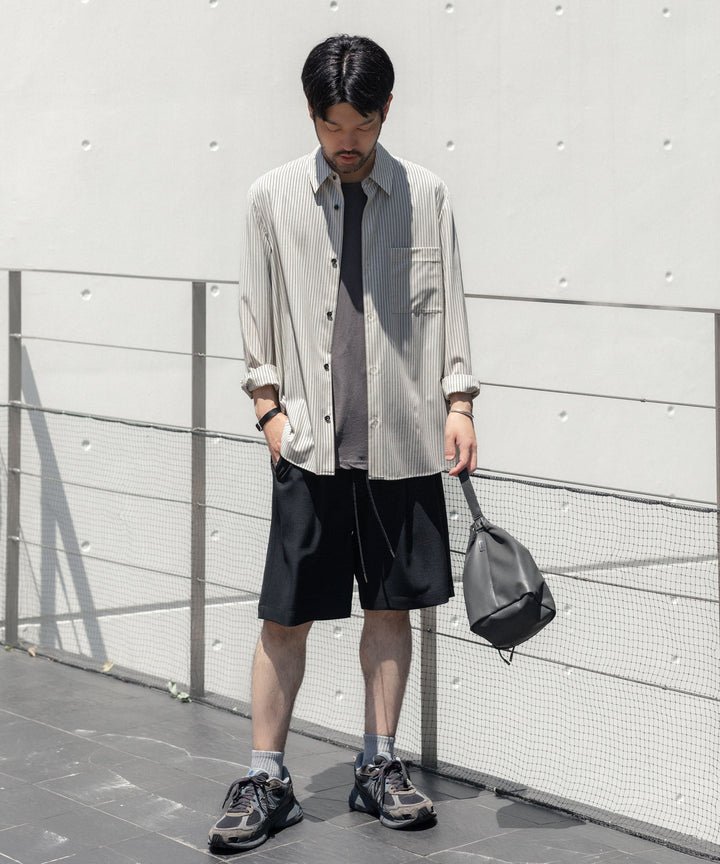 ATTACHMENT / EXCLUSIVE ITEMアタッチメントのPE LIGHT TROPICAL EASY SHORTS - BLACKの公式通販サイトsession福岡セレクトショップ