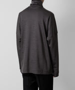 画像をギャラリービューアに読み込む, ATTACHMENT アタッチメントのWO/NY SMOOTH OVERSIZED HIGHNECK L/S TEE - GRAY 公式通販サイトsession福岡セレクトショップ
