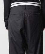 画像をギャラリービューアに読み込む, ATTACHMENT アタッチメントのT/W/SI STRETCH GABARDINE FLAP TROUSERS - BLACKの公式通販サイトsession福岡セレクトショップ
