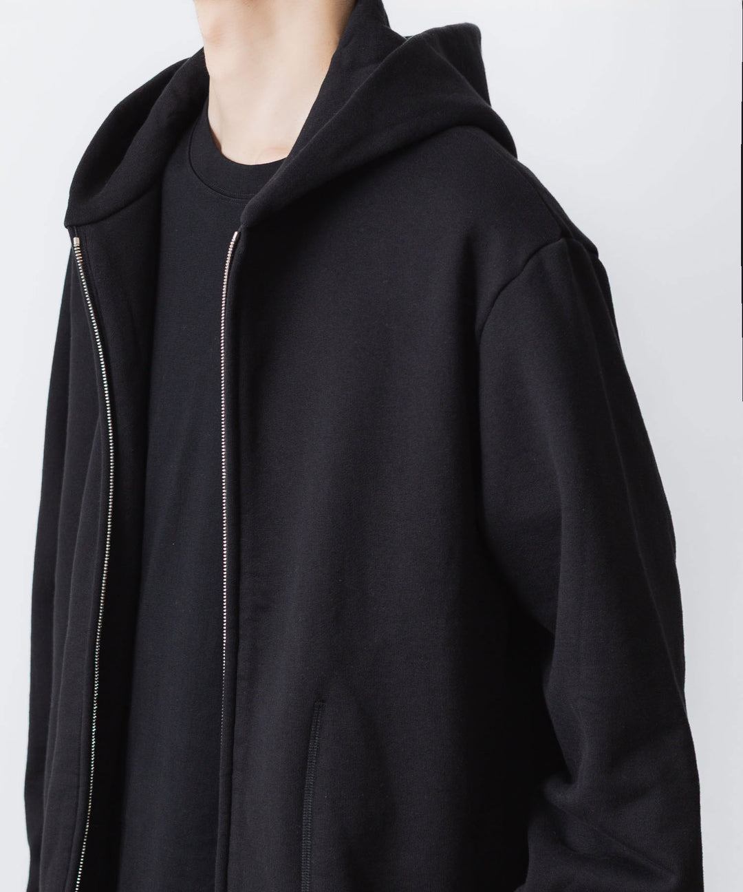 VEIN ヴェインのJUMBERCA TERRY ZIP UP HOODIE - BLACKの公式通販サイトsession福岡セレクトショップ