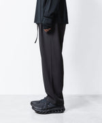 画像をギャラリービューアに読み込む, ATTACHMENT アタッチメントのPE STRETCH DOUBLE CLOTH BELTED WIDE TAPERD TROUSERS - D.GRAYの公式通販サイトsession福岡セレクトショップ
