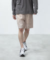 【 ATTACHMENT 】WO/PE STRIPE EASY SHORTS - S.RED