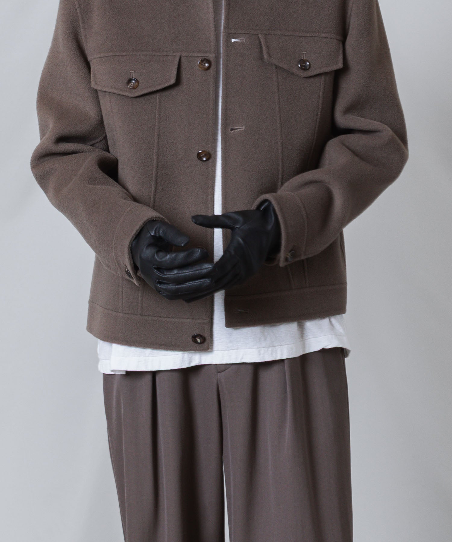 ATTACHMENT アタッチメントのSTRETCH SHEEPLEATHER GLOVE - BLACKの公式通販サイトsession福岡セレクトショップ