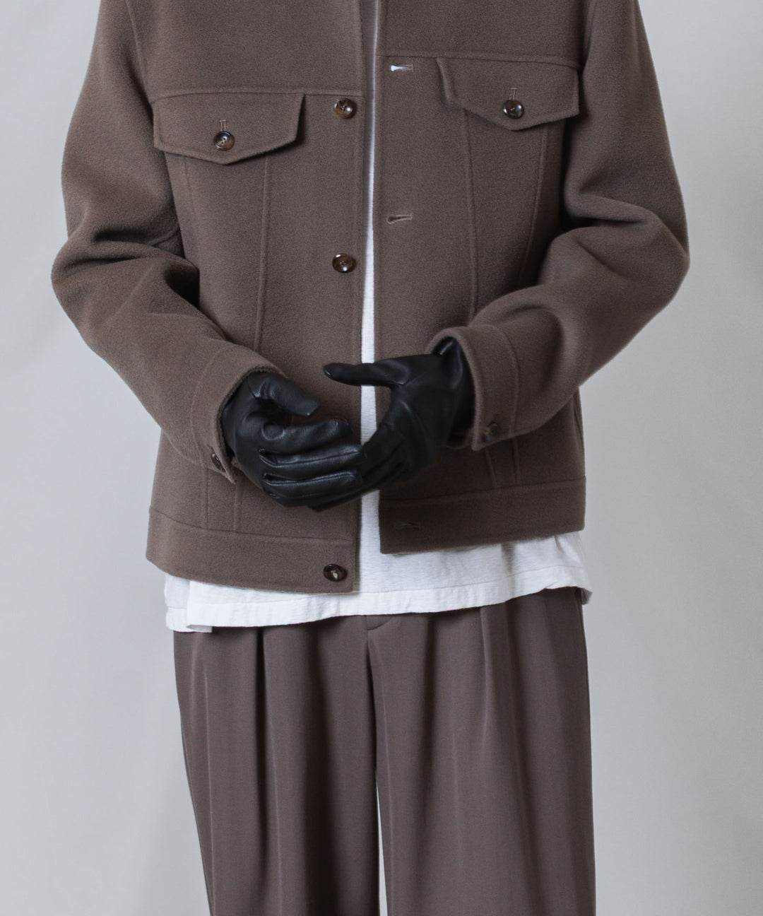 ATTACHMENT アタッチメントのSTRETCH SHEEPLEATHER GLOVE - BLACKの公式通販サイトsession福岡セレクトショップ