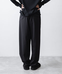 ATTACHMENT /アタッチメント】T/W/SI STRETCH GABARDINE 1TUCK EASY