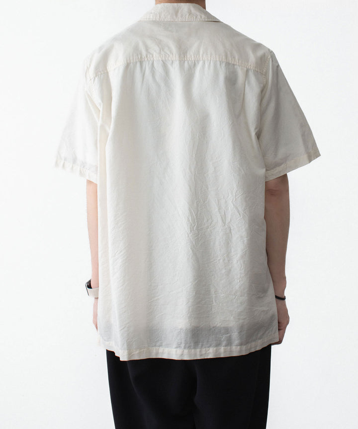 ATTACHMENT アタッチメントのCO/TEN JACQUARD LAWN GUAYABERA SHIRT - S.OFF WHITEの公式通販サイトsession福岡セレクトショップ