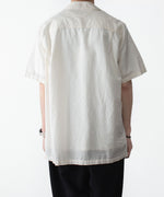 画像をギャラリービューアに読み込む, ATTACHMENT アタッチメントのCO/TEN JACQUARD LAWN GUAYABERA SHIRT - S.OFF WHITEの公式通販サイトsession福岡セレクトショップ
