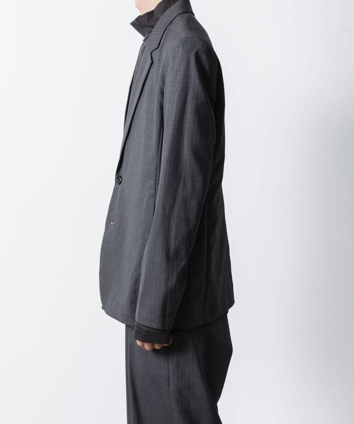 ATTACHMENT アタッチメントのT/W/SI STRETCH GABARDINE 2B JKT - S.GRAYの公式通販サイトsession福岡セレクトショップ