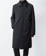 画像をギャラリービューアに読み込む, ATTACHMENT アタッチメントのNY 2LAYER STRETCH PADDING BALMACAAN COAT - BLACKの公式通販サイトsession福岡セレクトショップ

