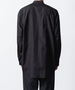画像をギャラリービューアに読み込む, ATTACHMENT アタッチメントの140/2 GIZA BROAD BANDCOLLAR L/S SHIRT - BLACKの公式通販サイトsession福岡セレクトショップ
