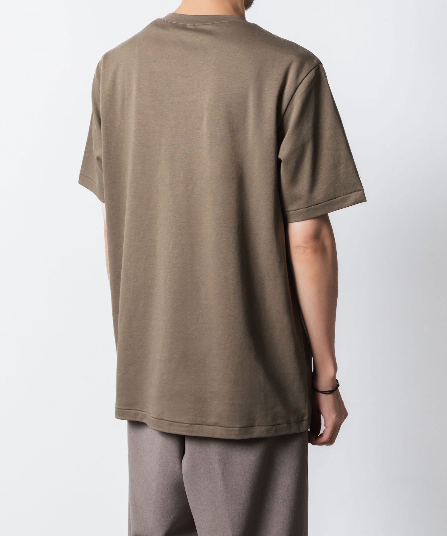 ATTACHMENT アタッチメントのCOTTON DOUBLE FACE SLIM FIT S/S TEE - CAMELの公式通販サイトsession福岡セレクトショップ