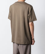 画像をギャラリービューアに読み込む, ATTACHMENT アタッチメントのCOTTON DOUBLE FACE SLIM FIT S/S TEE - CAMELの公式通販サイトsession福岡セレクトショップ

