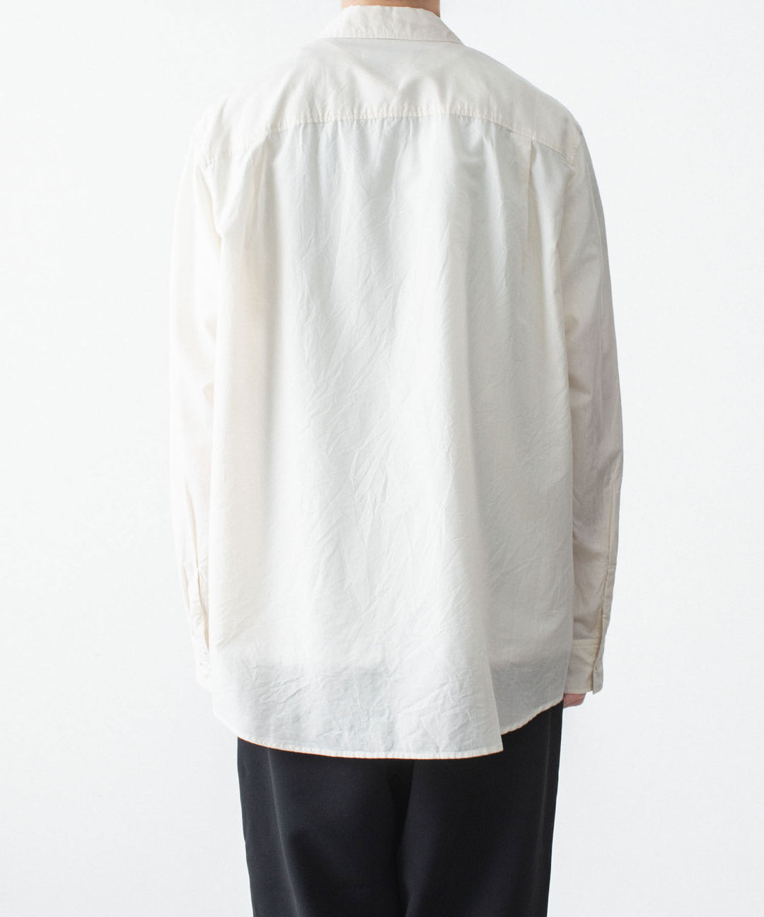 ATTACHMENT アタッチメントのCO/TEN JACQUARD LAWN PATCH POCKET L/S SHIRT - S.OFF WHITEの公式通販サイトsession福岡セレクトショップ