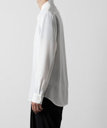 画像をギャラリービューアに読み込む, ATTACHMENT アタッチメントのPE STRETCH VIYELLA BAND COLLAR DRESS SHIRT - WHITE 公式通販サイトsession福岡セレクトショップ
