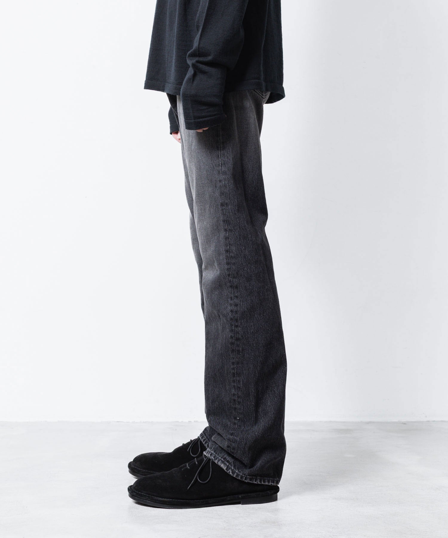 ATTACHMENT アタッチメントの13OZ DENIM STRAIGHT JEANS - BLACKの公式通販サイトsession福岡セレクトショップ