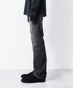 画像をギャラリービューアに読み込む, ATTACHMENT アタッチメントの13OZ DENIM STRAIGHT JEANS - BLACKの公式通販サイトsession福岡セレクトショップ
