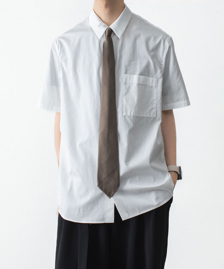 ATTACHMENT アタッチメントのSILK SATIN TIE - KHAKI GRAYの公式通販サイトsession福岡セレクトショップ