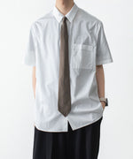 画像をギャラリービューアに読み込む, ATTACHMENT アタッチメントのSILK SATIN TIE - KHAKI GRAYの公式通販サイトsession福岡セレクトショップ
