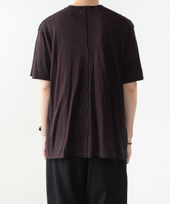 ATTACHMENT アタッチメントのCO/CU JERSEY SLIM FIT LAYERED S/S TEE - D.BROWNの公式通販サイトsession福岡セレクトショップ