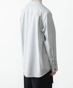画像をギャラリービューアに読み込む, ATTACHMENT アタッチメントのWO/TA STRETCH TRO L/S SHIRT - X.GRAYの公式通販サイトsession福岡セレクトショップ
