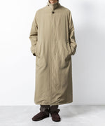 画像をギャラリービューアに読み込む, VEIN ヴェインのFIBRIL POPLIN PADDING BALMACAAN COAT - L.BEIGEの公式通販サイトsession福岡セレクトショップ
