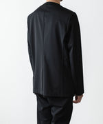 画像をギャラリービューアに読み込む, ATTACHMENT / EXCLUSIVE ITEMアタッチメントのLUCA MATTE TWIST COLLARLESS JKT - BLACKの公式通販サイトsession福岡セレクトショップ
