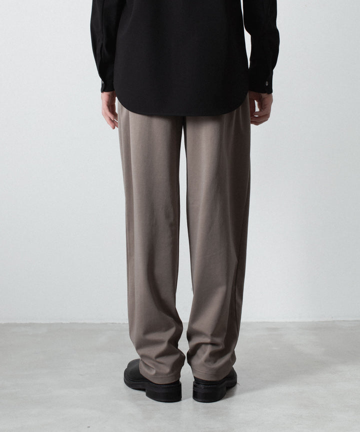 ATTACHMENT アタッチメントのCOTTON DOUBLE FACE LOUNGE TROUSERS - KHAKI GRAYの公式通販サイトsession福岡セレクトショップ