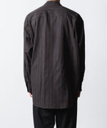 画像をギャラリービューアに読み込む, ATTACHMENT アタッチメントのCU/CO STRIPE TWILL L/S SHIRT - S.GRAYの公式通販サイトsession福岡セレクトショップ
