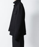 画像をギャラリービューアに読み込む, ATTACHMENT アタッチメントのWO/CA DOUBLE FACE BEAVER TRACKER JACKET - BLACKの公式通販サイトsession福岡セレクトショップ
