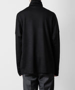 画像をギャラリービューアに読み込む, ATTACHMENT アタッチメントのWO/NY SMOOTH OVERSIZED HIGHNECK L/S TEE - BLACK 公式通販サイトsession福岡セレクトショップ
